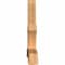 Ekena Millwork Davenport Timber Gable Bracket, Western Red Cedar, 84"W x 42"H x 5 1/2"D x 5 1/2"F, 12/12 Pitch GBW084X42X0606DAV00SWR - alternate 3